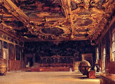 Interior of the Doge's Palace John Singer Sargent